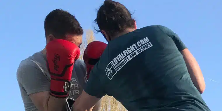sparring